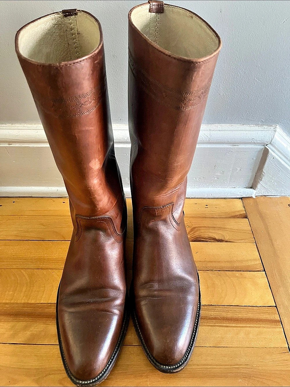 Frye - Vintage Frye Roper Boots Brown 11 D